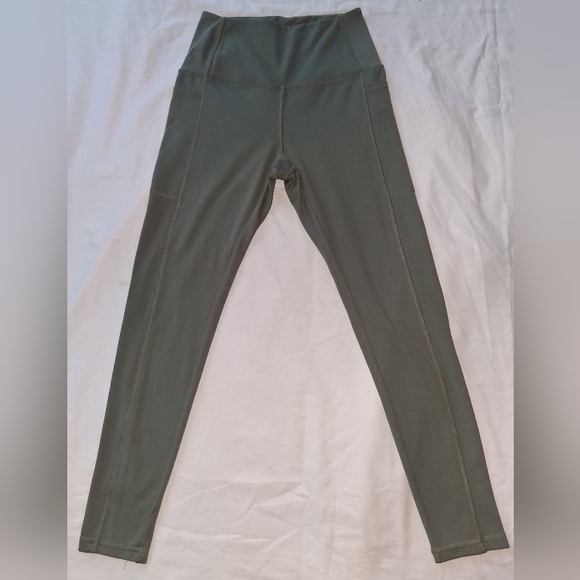 Danskin Men's Olive Green Pants - Picture 2 of 5
